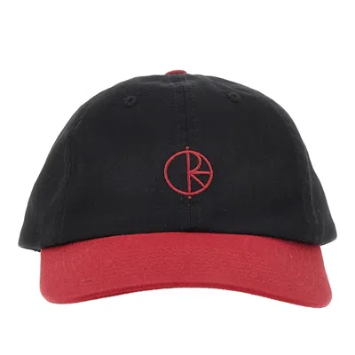 Polar Skate Co Logo Embroidery Baseball Cap In Black