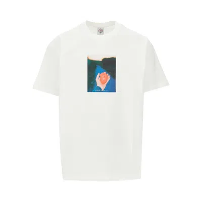 Polar Skate Co 'social Side' T-shirt In White