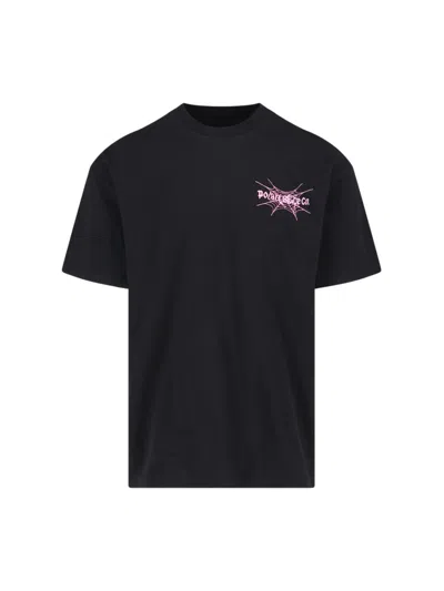 Polar Skate 'spiderweb' T-shirt In Black  