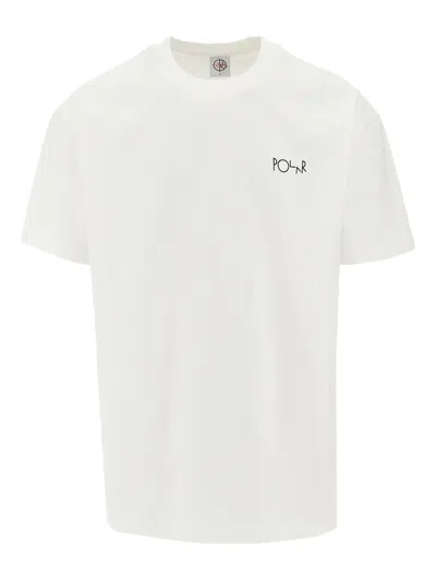 Polar Social Side Logo-embroidered T-shirt