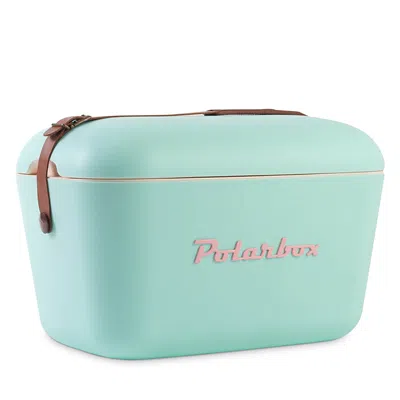 Polarbox Classic 13 Quart Cooler In Cyan/baby Rose