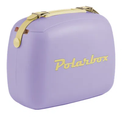 Polarbox Cooler Bag 6 Qt In Lilac-yellow