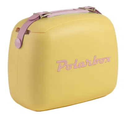 Polarbox Cooler Bag 6 Qt In Yellow-baby Rose