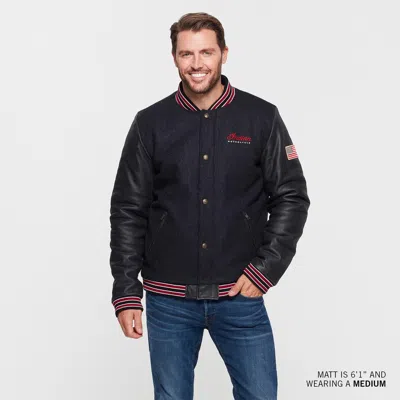 Pre-owned Polaris Men's Varsity 2 Jacket, Gray