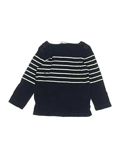 Pre-owned Polarn O. Pyret Kids' Long Sleeve Henley Shirt In Blue