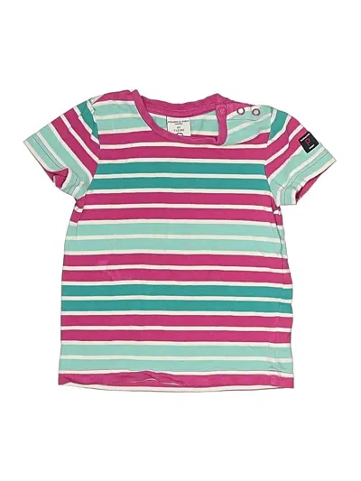 Pre-owned Polarn O. Pyret Kids' Short Sleeve T-shirt In Pink