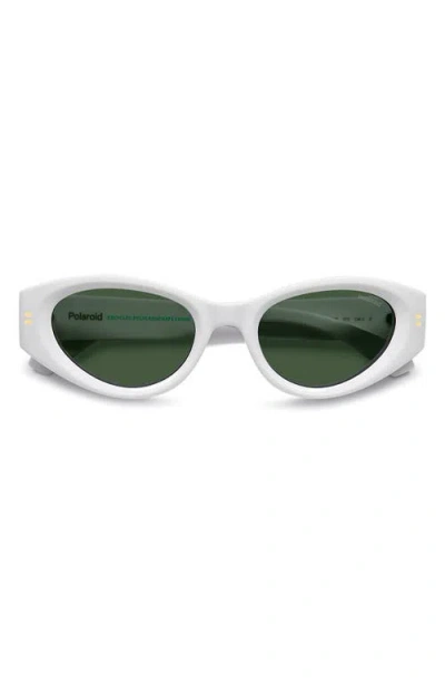 Polaroid 51mm Polarized Cat Eye Sunglasses