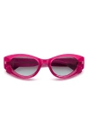 Polaroid 51mm Polarized Cat Eye Sunglasses