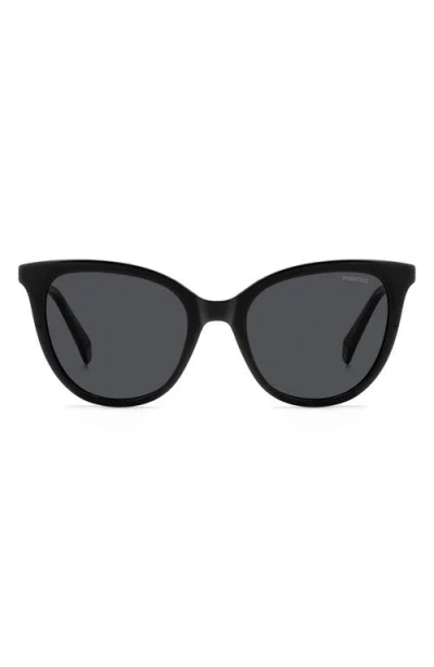 Polaroid 52mm Polarized Cat Eye Sunglasses