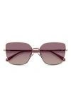 Polaroid 59mm Polarized Butterfly Sunglasses