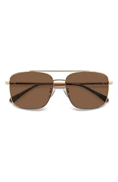 Polaroid 59mm Polarized Navigator Sunglasses