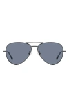 Polaroid 59mm Polarized Pilot Sunglasses In Multi
