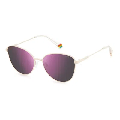 Polaroid Bicolor Stainless Steel Sunglasses In Multi