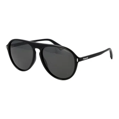 Polaroid Black Polycarbonate Sunglasses