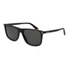 Polaroid Black Polycarbonate Sunglasses In Black
