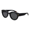 Polaroid Black Polycarbonate Sunglasses In Black