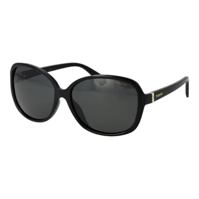 Polaroid Black Polycarbonate Sunglasses