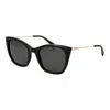 Polaroid Black Polyester Sunglasses In Multi