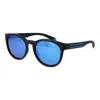 Polaroid Unisex Sunglasses In Black