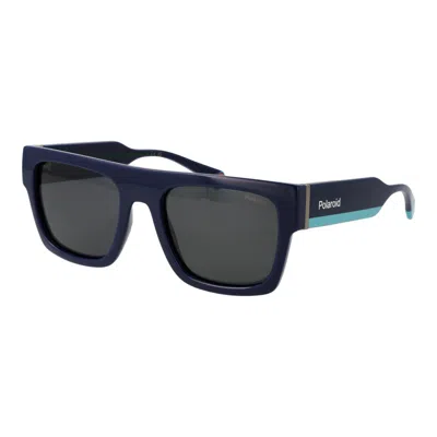 Polaroid Blue Plastic Sunglasses