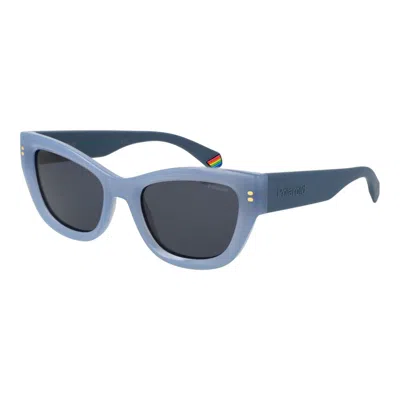 Polaroid Blue Plastic Sunglasses