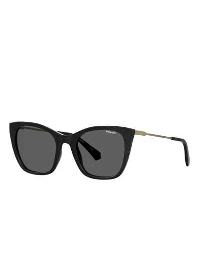 Polaroid Cat Eye-frame Sunglasses In Black