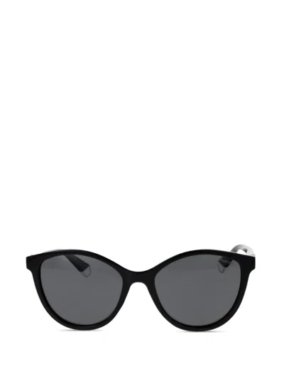 Polaroid Cat-eye Sunglasses In Black