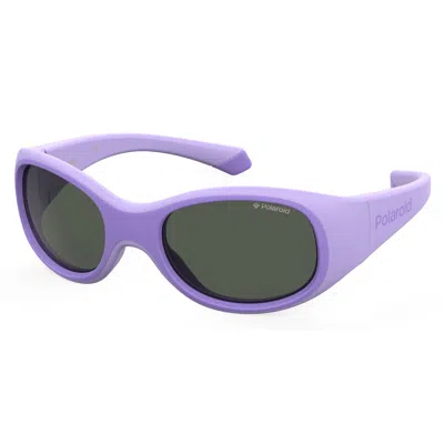 Polaroid Child Sunglasses  Pld-8038-s-b3v-m9 Gbby2 In Purple