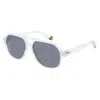 Polaroid Clear Polycarbonate Sunglasses In Multi