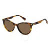 Polaroid Copper Cat Eye Ladies Sunglasses Pld 4111/s/x 0086/he 53 In Copper