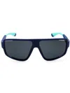 Polaroid Core Core Rectangular Unisex Mini Sunglasses In Multi