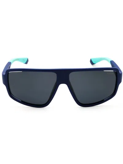 Polaroid Core Core Rectangular Unisex Mini Sunglasses In Multi