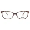 Polaroid Core Demo Rectangular Ladies Eyeglasses Pld D416 0086 54