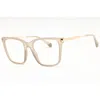 Polaroid Core Ladies Beige Rectangular Eyeglass Frames Pldd528