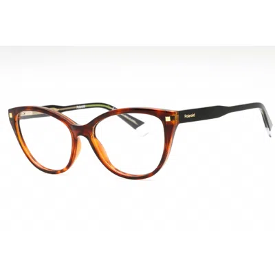 Polaroid Core Ladies Black Cat Eye Eyeglass Frames Pldd493