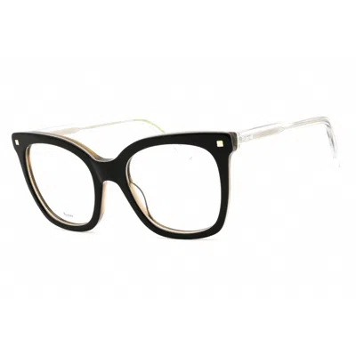Polaroid Core Ladies Black Rectangular Eyeglass Frames Pldd507