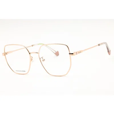 Polaroid Core Ladies Gold Tone Oval Eyeglass Frames Pldd508g