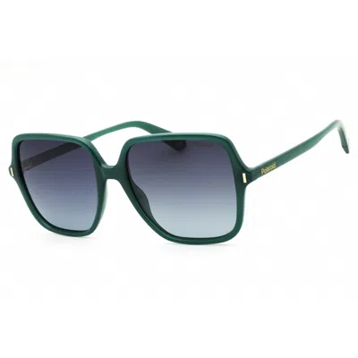 Polaroid Core Ladies Green Oversized Sunglasses Pld6219s In ["green"]