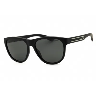 Polaroid Core Men's Black Oval Sunglasses Pld2156s In ["black"]