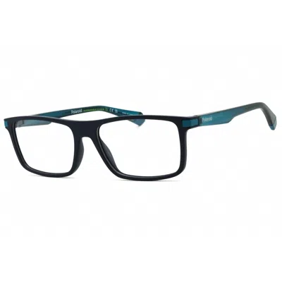 Polaroid Core Men's Blue Rectangular Eyeglass Frames Pldd515