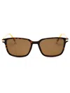 Polaroid Core Men's Rectangular Premium Designer Sunglasses In Multi
