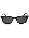 Polaroid Core Men's Rectangular Sunglasses In Black