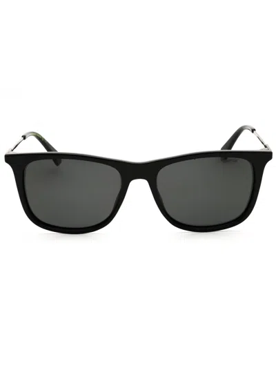 Polaroid Core Men's Rectangular Sunglasses In Black