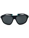 Polaroid Core Mens Rectangular Sunglasses - Model Pld 2152/s In Black