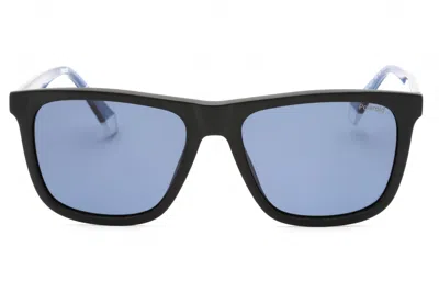 Polaroid Core Pld 2102/s/x Sunglasses In Mtblkblue/blue Pz