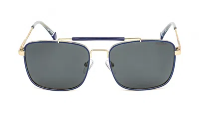 Polaroid Core Pld 2111/s Sunglasses In Blue Gold / Grey Pz