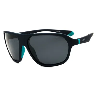 Polaroid Core Pld 2152/s 0fll C3 Matte Blue/blue Polarized In Black