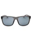 Polaroid Core Pld 2155/s Rectangular Sunglasses For Men In Black
