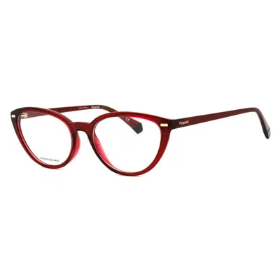 Polaroid Core Pld D432 0c9a 00 Shiny Red 53mm In White