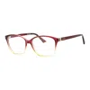 Polaroid Core Ladies Multi-color Rectangular Eyeglass Frames Pldd466 In Yellow